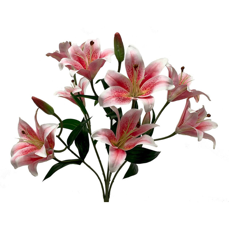 Fabric Lillies Arrangement