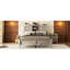 Lit plateforme antique gris rustique avec rangement à double porte coulissante et fonction de charge, grand lit, sommier à lattes en bois, sans support de sommier grand format, gris, lattes de soutien,-118036432-118036429