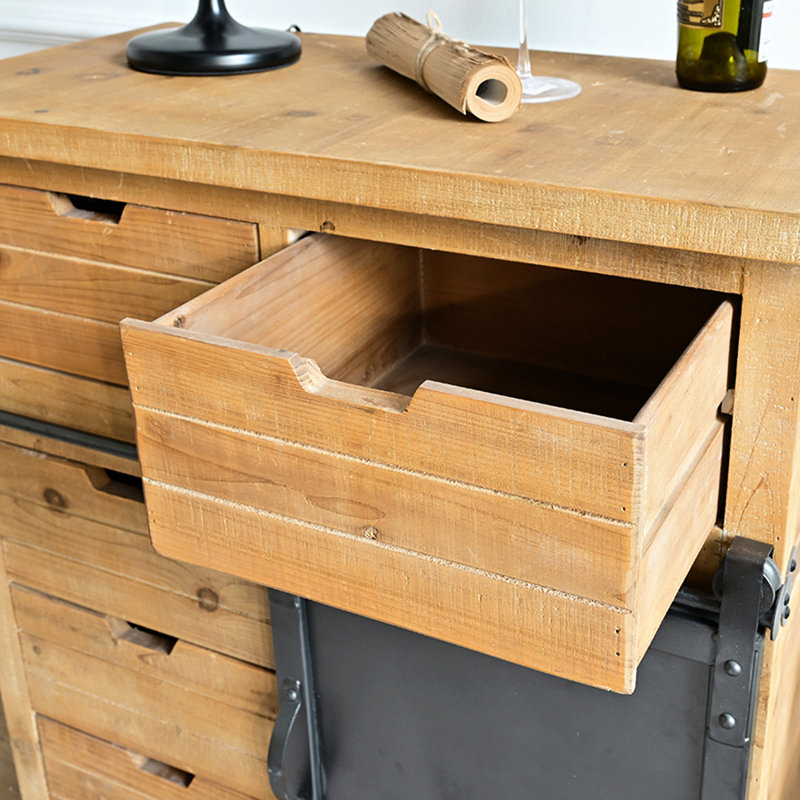 Armoire multi-tiroirs avec base roulante
