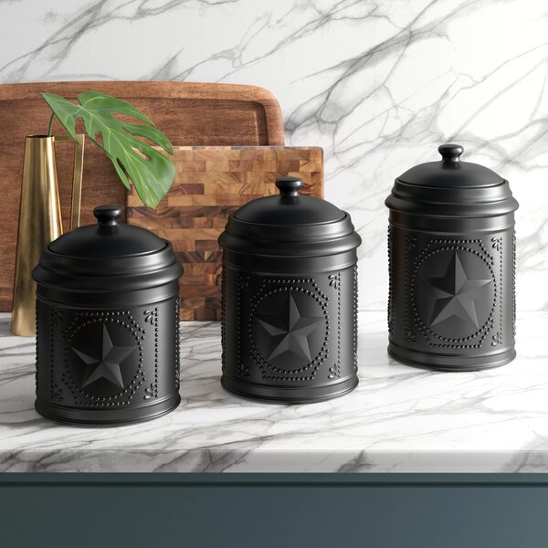 Diamond Pattern Canister Set - The Copper Q