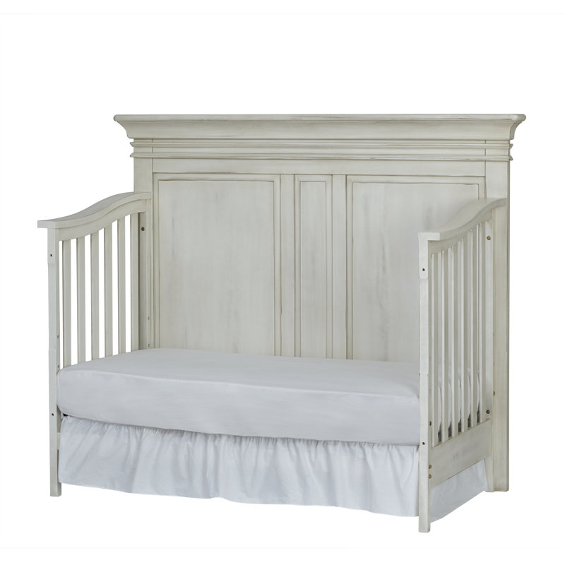 Vienna Convertible 2 -Piece Nursery Furniture Set, Antique White