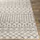 Tapis gris / beige à motif géométrique Jovani