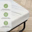 Matelas moyen en mousse à mémoire de forme de 3 pouces pour canapé-lit, remplacement du matelas du canapé-lit - Mttress seulement-2039787515-2015160605
