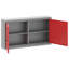 Tool Cabinet Grey, Red Cold-Rolled Steel 100 X 20 X 55 Cm