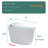 Intelligent Toilet With Bidet, Auto Open/Close System, Foot Sensor, Powerful Flushing, Led Display, Bathroom Fixture Bidet Feature, Seat, Warm Air Dryer, Essential-121640413
