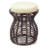 Adero Rattan Accent Stool-1811209826