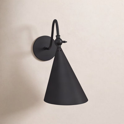 Cogan 1-Light Dimmable Armed Sconce