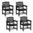 HDPE Outdoor Dining Chair-1208565350