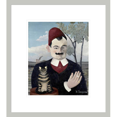 «Portrait of Monsieur X (Pierre Loti)» par Henri Rousseau, impression giclée encadrée