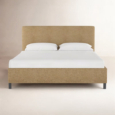 Lit plateforme tapissier Pyburn