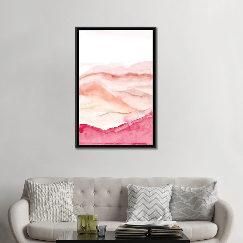 «Mojave Desert» par Albina Bratcheva - estampe numérique sur toile tendue avec châssis, H 60 po x l 40po x P 1,5 po