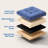 15" Folding Storage Ottoman, Upholstered Tufted Foldable Footstool With Padded Seat For Living Room Bedroom-2124689217