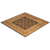 Classic One-of-a-Kind 8' 3" X 8' 3" Hand Knotted Area Rug