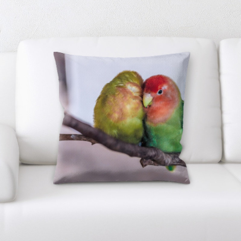 Microsuede Throw Pillow