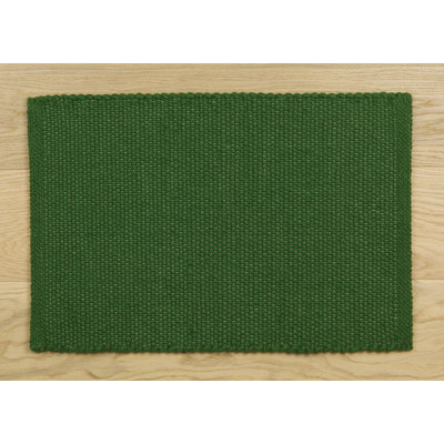 Solid Colour Wool Area Rug