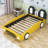 Himke Twin Car-Shaped Bed with Wheels-1182427890