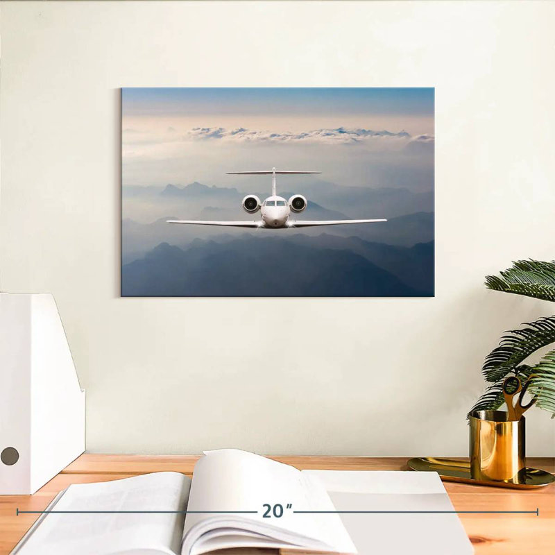 Mehar Alps Business Jet, 8" H x 12" W