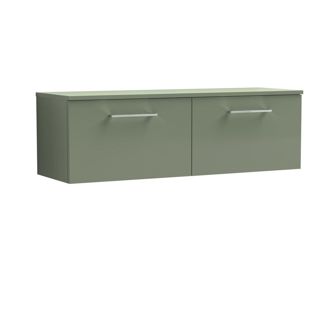 Arno 1205mm Wall Hung Single Vanity with Worktop