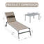 Ensemble de 3 chaises de patio pour l'extérieur