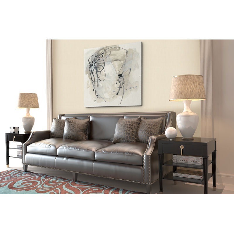 Diaspora monochrome II - reproduction d'art, H 32 po x l 32 po x p 1,5 po, Toile tendue