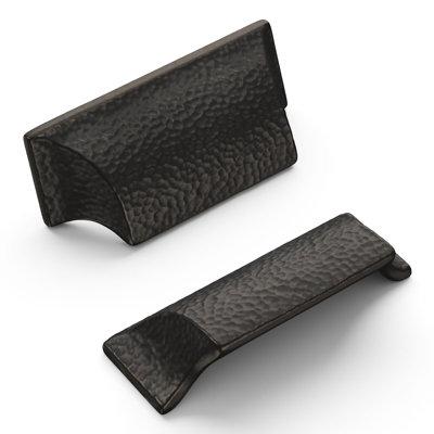 Mountain Lodge Kitchen Cabinet Handles, Solid Core Drawer Pulls for Cabinet Doors, 3-3/4" (96mm)