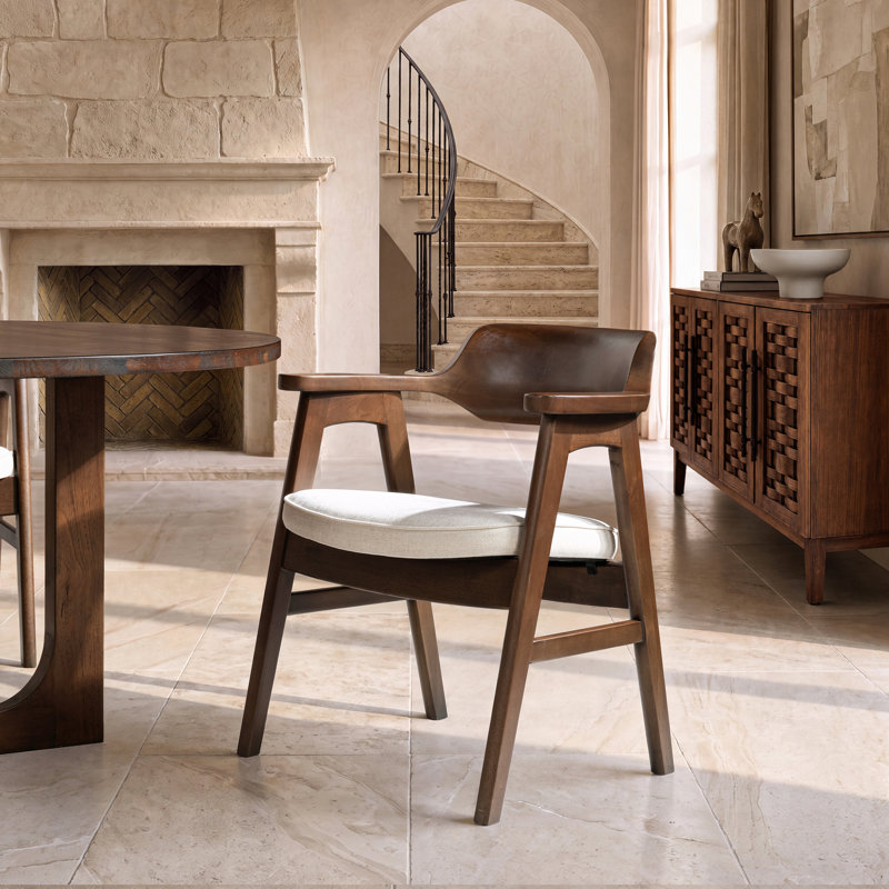 Chaise de salle à manger incurvée Hayes