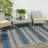 Burnsville Performance Striped Indoor/Outdoor Area Rug-358001496