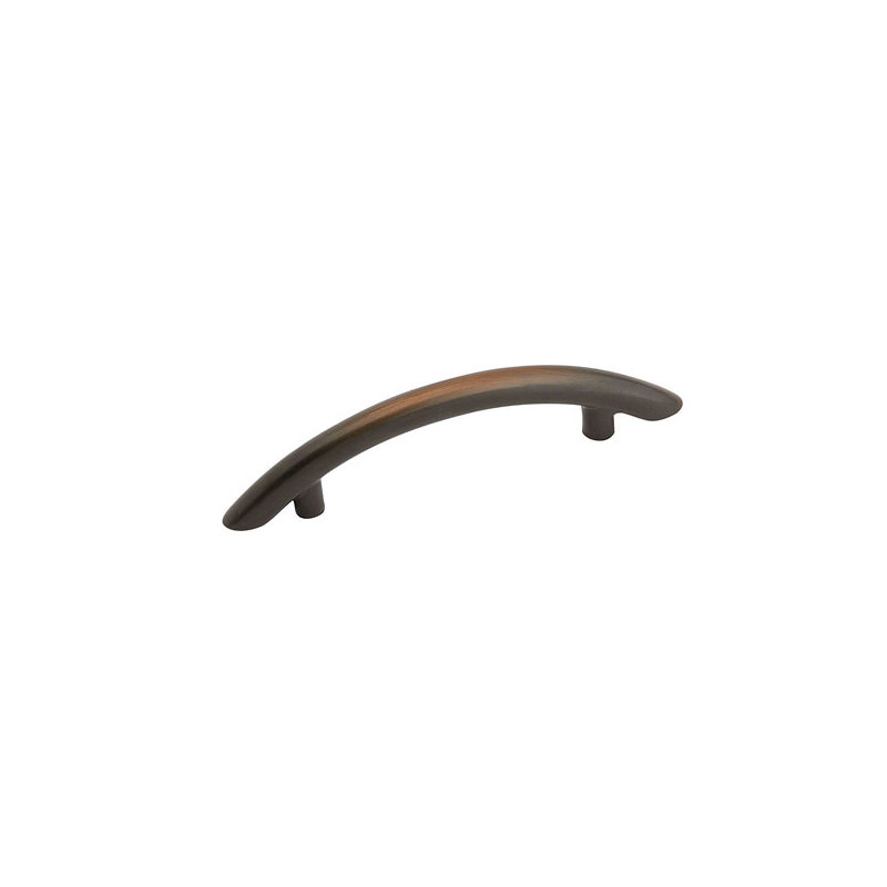 Emtek Arch Cabinet Pull, Bright Chrome, 3.5"