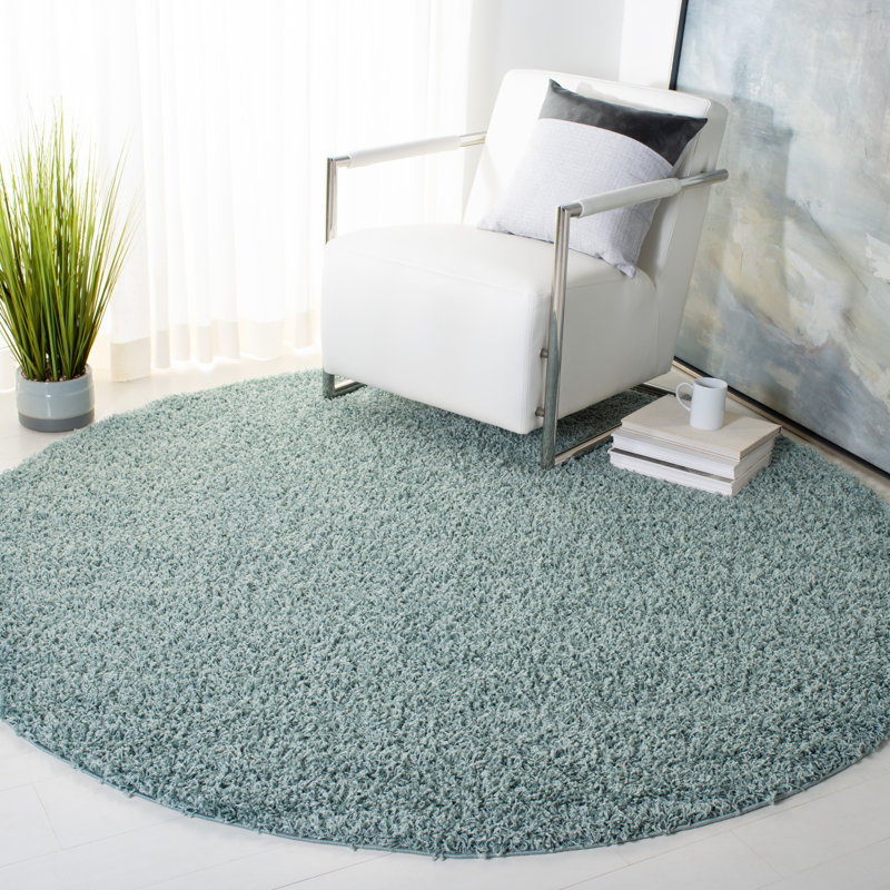 Tapis Weyburn Seafoam, Rond 6 pi 7 po