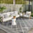 Allionna Geometric Indoor / Outdoor Rug-300317459