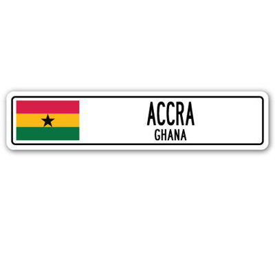 Panneau de signalisation en aluminium Bove Accra