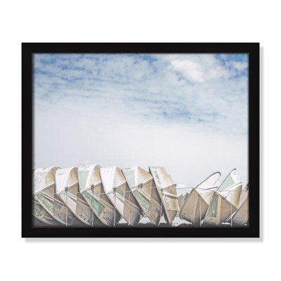 Hennecy "Wooden Boats" Print by Leah Straatsma