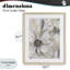 «Neutral Sandstone Blooms», reproduction d'art sous verre, design par Carol Robinson-1878362762-1878362764