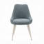 Ensemble de chaises d'appoint 2 pièces - Revêtement Boucle, pieds en métal, chaise de salle à manger moderne scandinave