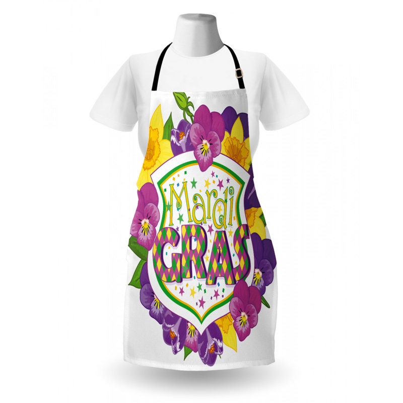 Tablier en gras mardi gras