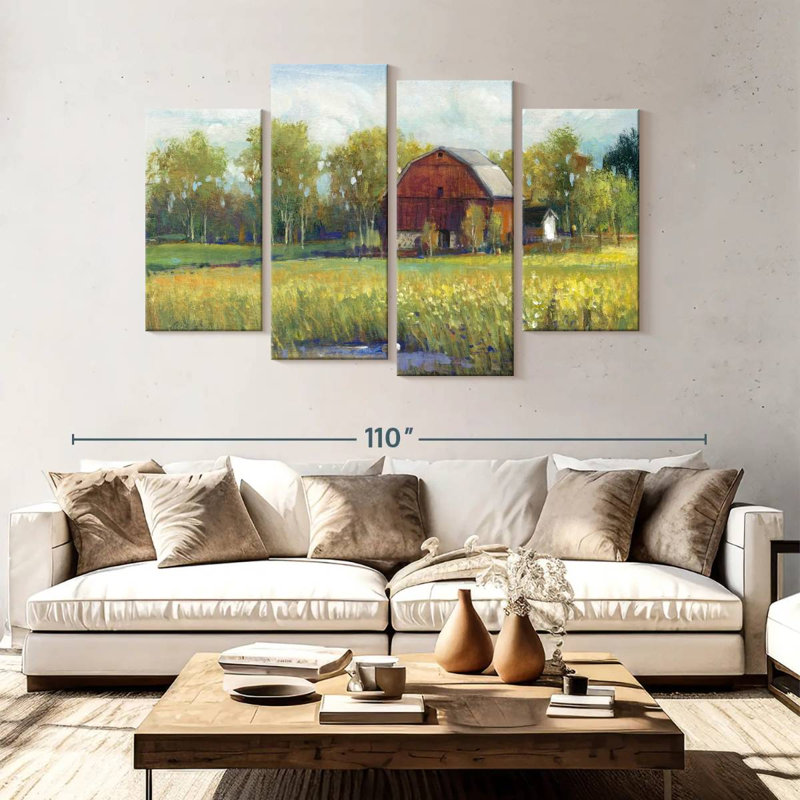 Lilie campagne américaine I, H 54 po x l 84 po