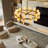 23.6" Round Kitchen Island  Alabaster Gold Chandelier-1586905264-1586905267-1586905269
