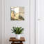Key cabinet, Opens to the right, 30x30x5, White, Classical harmonious and emotional art, 