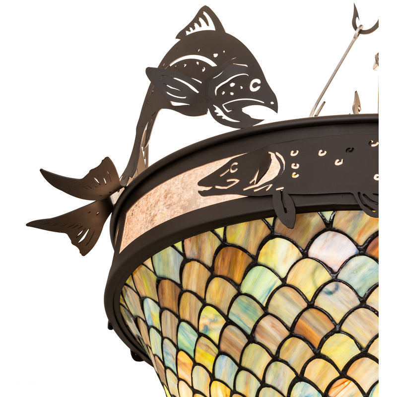 Plafonnier semi-encastré 30 po, Black
