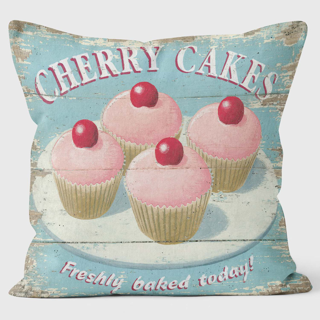 Cherry Cakes - Martin Wiscombe Cushion