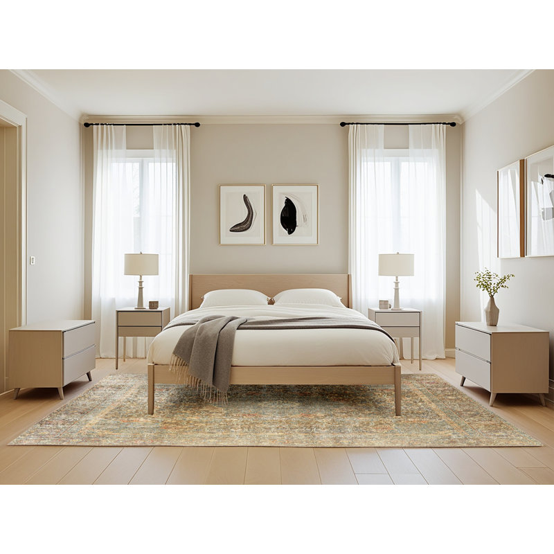 Antonella Oriental Indoor Rug, Rectangle 5' x 8'