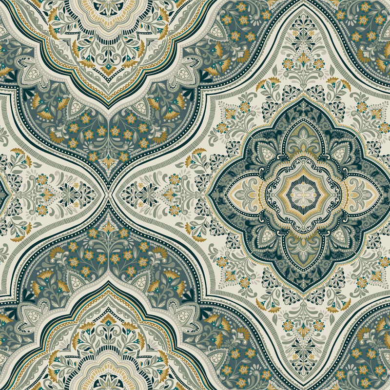 Cavonte 8.23m x 68.58cm Matte Wallpaper Roll, Yellow