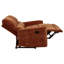Ensemble de canapé inclinable brun foncé 2 pièces Trask-134271186