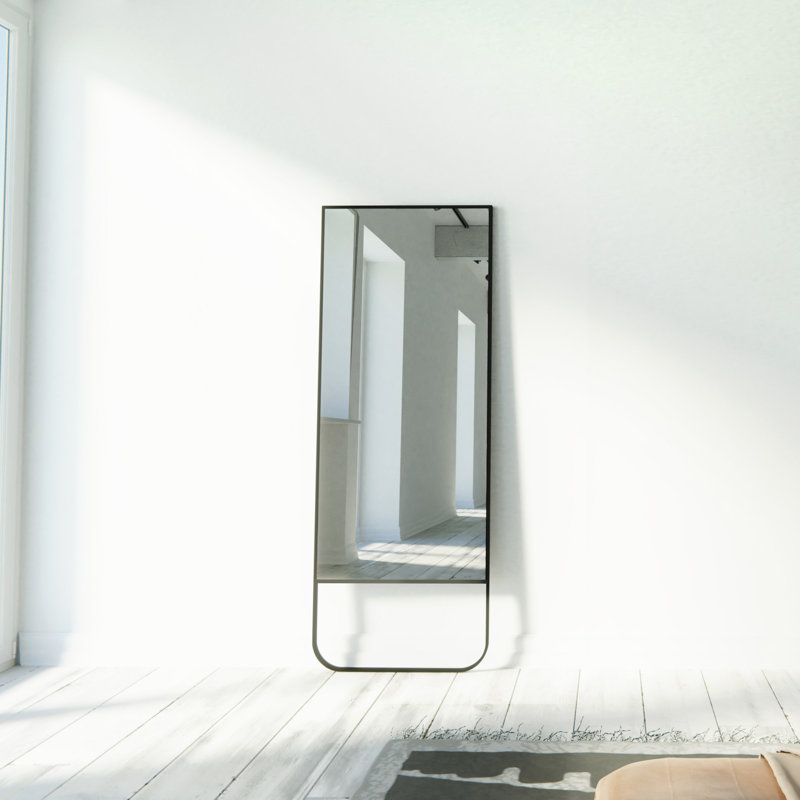 Miroir pleine grandeur moderne et contemporain, Noir