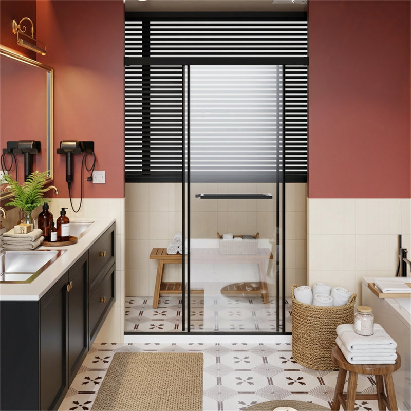 48X72 Inch Frameless Shower Door