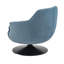 Fauteuil demi-tonneau pivotant en velours de 31,1 po Bonnye-1062764258