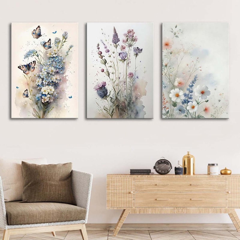 3 Piece Wrapped Canvas Print