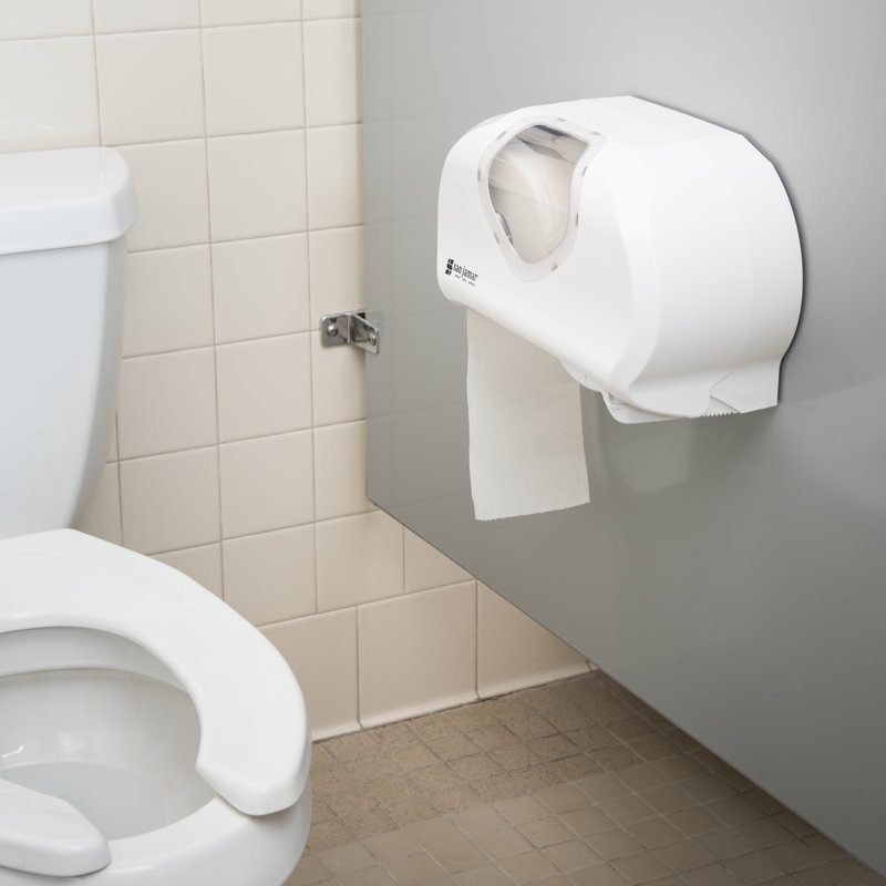Distributeur de tissu de toilette à simple rouleau jbt avec perle noire