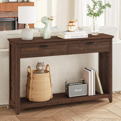Console avec 2 tiroirs