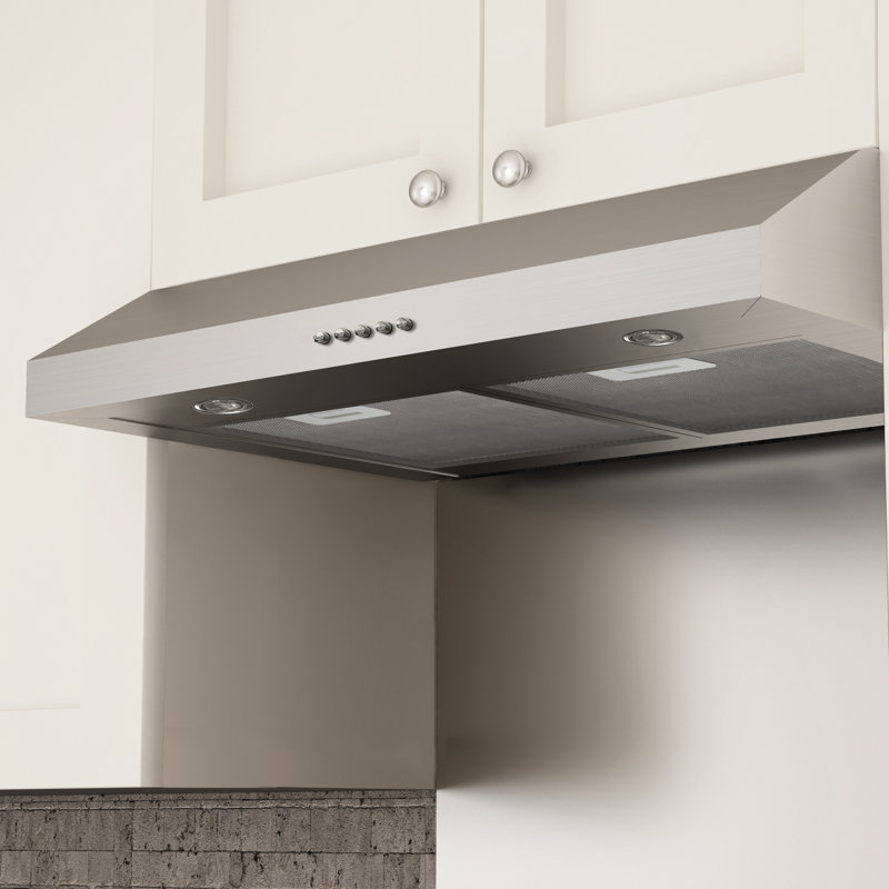 Ancona Slim Plus 30" Under-Cabinet Range Hood, Stainless Steel